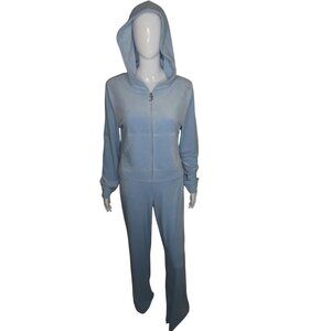 Juicy Couture Women's OG Big Bling Velour Hoodie‎ Size L